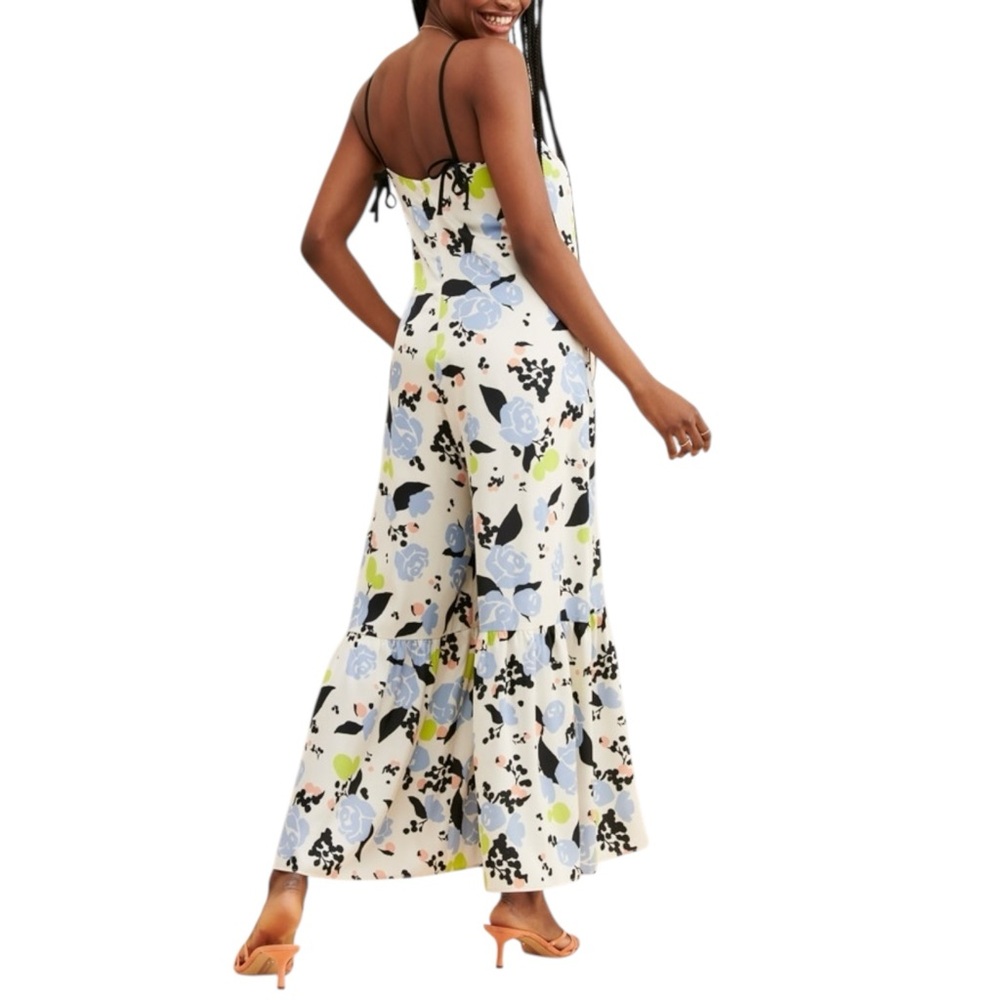 Hutch Floral Jumpsuit Medium Anthropologie - Picture 2 of 7